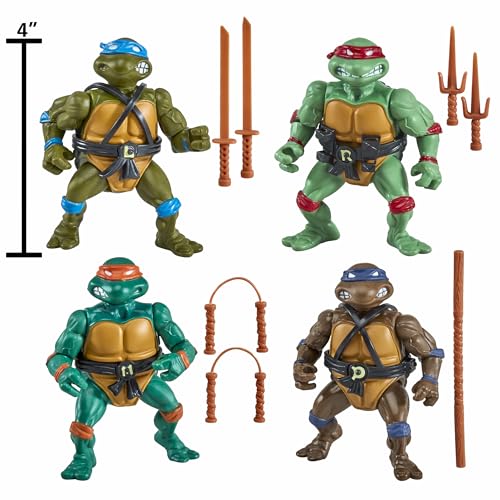 Teenage Mutant Ninja Turtles 1987 Original Series 4-Pack - Thumbnail 2