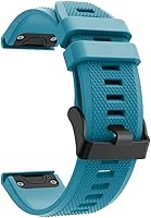 Vista 17 de REYDA Correa de silicona compatible con Garmin Forerunner 965/955/945/935, 0.866 pulgadas, ajuste rápido, correa de silicona de repuesto para Garmin