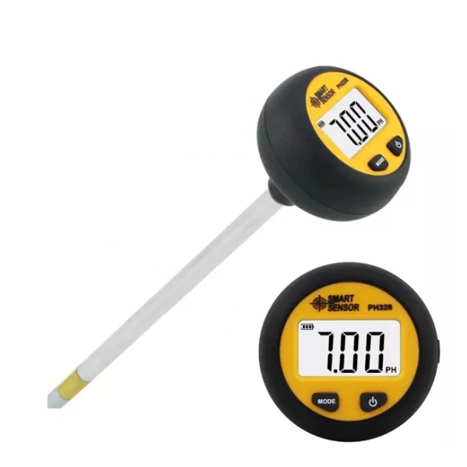 Medidor de Humedad del Suelo Medidor De Ph del Suelo 3 En 1, Monitor De Temperatura Y Humedad, Probador De Acidez Y Ph, Suelo Agrícola For Jardinería Fiable y Preciso