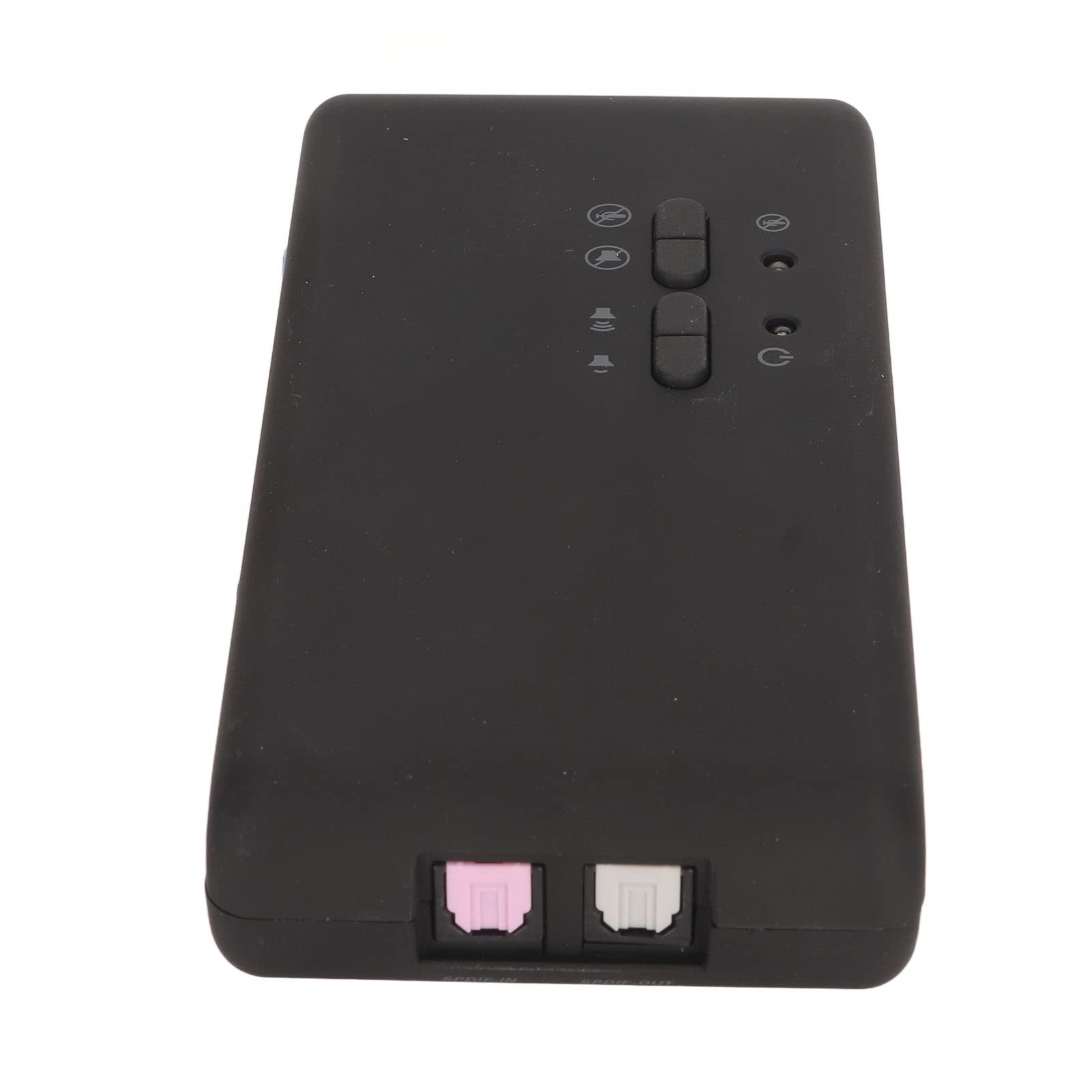 Carte Son USB Akozon, Stéréo 7.1, 12 Mbps avec Double Entrée Microphone, échantillonnage 48 KHz, Contrôle du Volume, Parfaite pour Ordinateur Portable PC