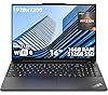 Lenovo ThinkPad E16 Gen 2 Ordinateur portable professionnel, 16" WUXGA (1920 x 1200) IPS, AMD Ryzen 5 7535HS, 16 Go DDR5, SSD PCIe 512 Go, Windows 11 Pro, Dolby Atmos Audio, clavier rétroéclairé