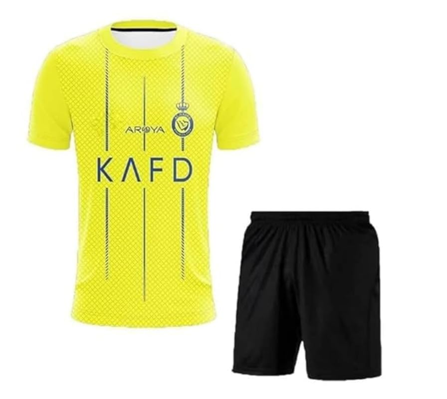 Image of Portugal Jersey Ronaldo 7 Jersey with Shorts for (Kids,Boys,Men)