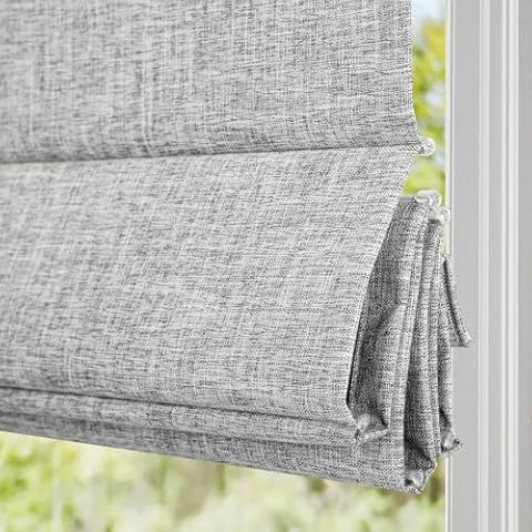 DEJAVU Cordless Blackout Roman Shades Cover