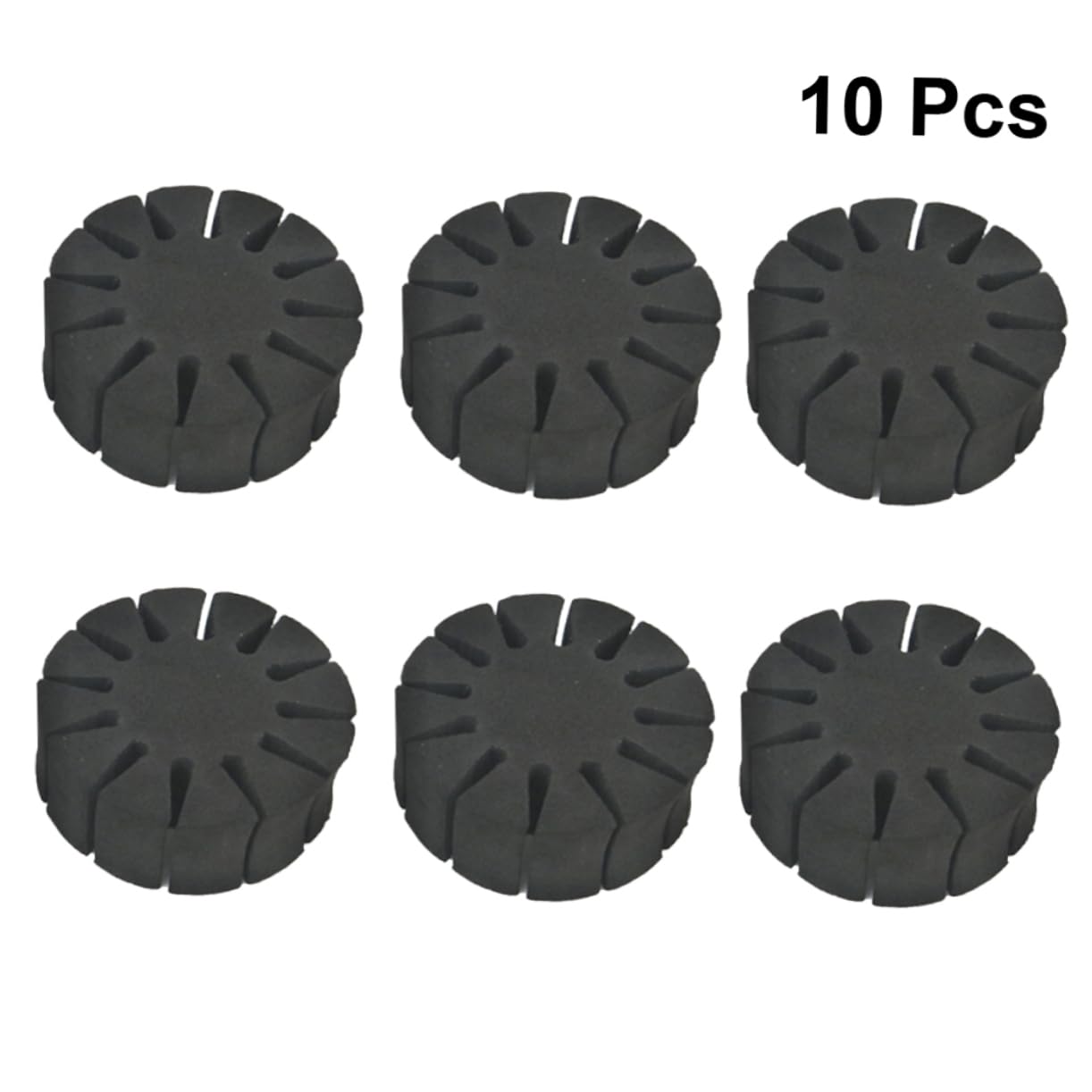 Mikikit 10pcs Arrow Rack Sponge Head Eva Sponge Arrow Holder Separator for Diverse Sizes (6-8mm)