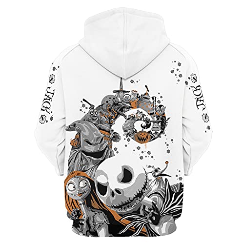 Men's And Women's Hoodies,Jack And Sally Hoodies Sweatshirt And Pants Suit 4-X-Large #TOP1