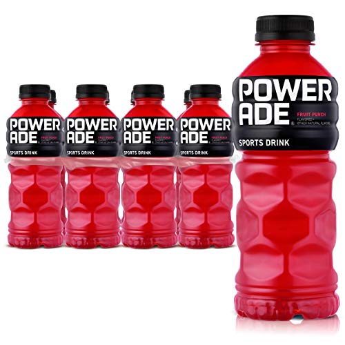 Powerade Fruit Punch, Electrolyte Enhanced Sports Drink, 20 Fl Oz Bottles, 8 Pack #TOP1