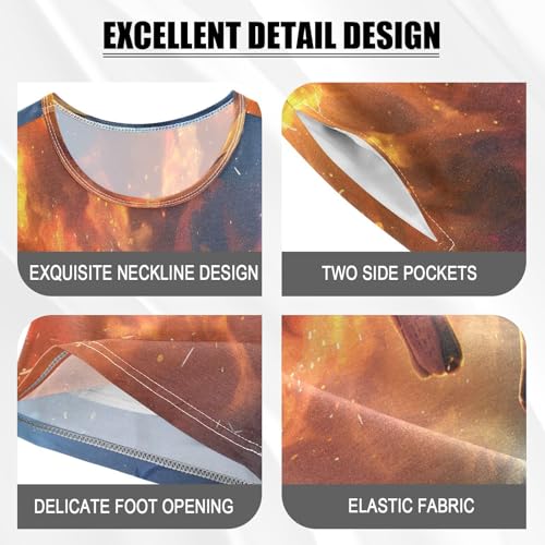 senya Short Sleeve Pajamas Sets Summer Cotton Sleepwear Two Wolves Face Each Other4