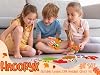 Haooryx Fall DIY Magnet Craft - 30 Set Autumn Maple Leaves DIY Fall Leaf Magnet Stickers Art Craft Kit Supplies for Kids School Activities Supplies Home Refrigerator Class Blackboard Whiteboard Decor #3