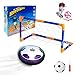 VCOSTORE Air Hover Ball Soccer Juguete Balón de Fútbol fútbol suspendido Recargable con Luces LED para niños Familia Juego Interior y Exterior