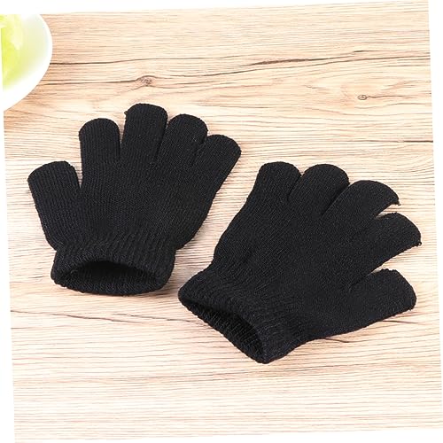 GALPADA Cotton Winter Gloves for Boys and Girls Knitted Mittens Ribbed Cuffs Boys Girls Hand Accessories2