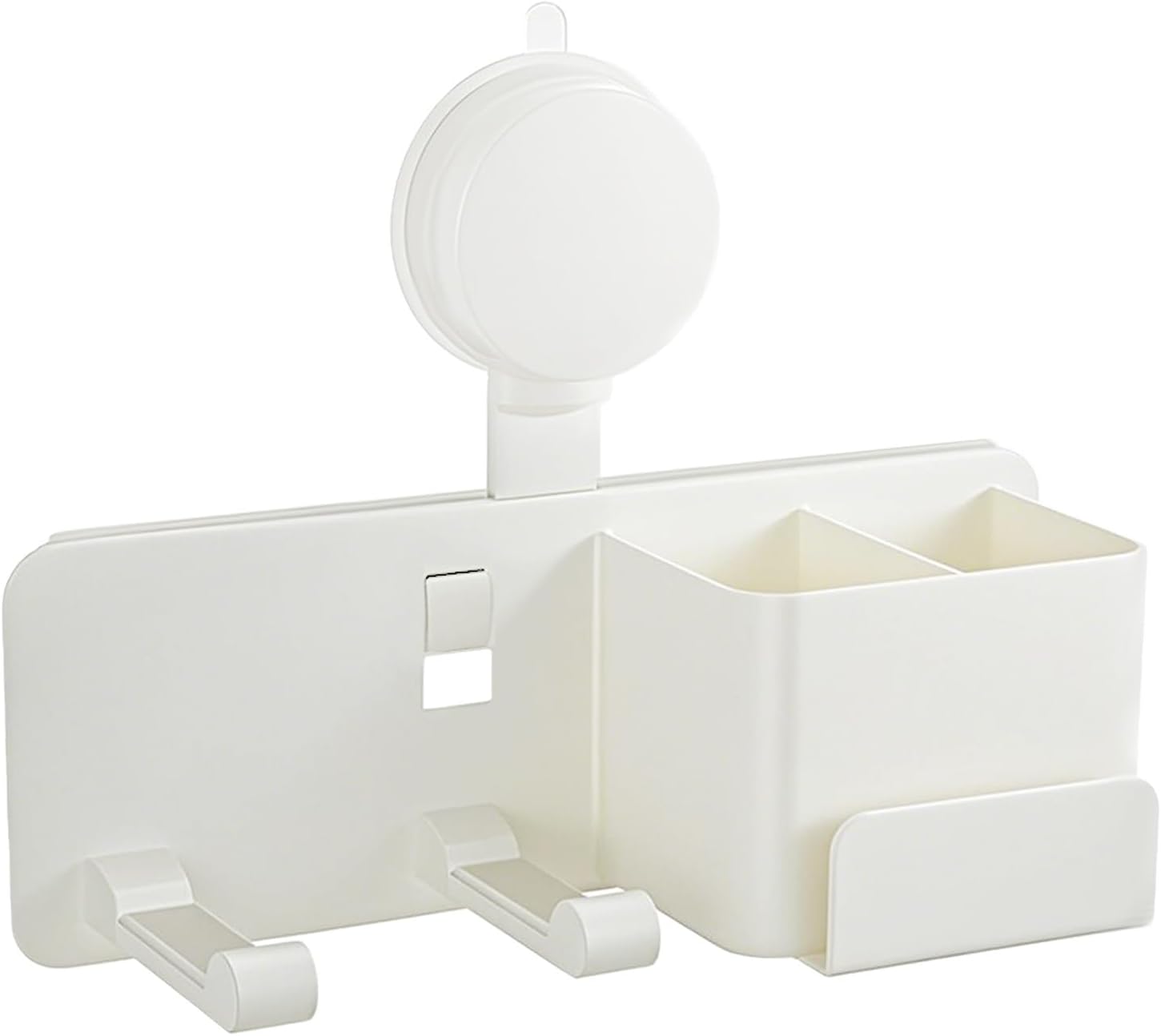 Hair Dryer Storage - Space Saving Wall Rack, Organizer for Bathroom Accessories, Holds Perfume Comb Toothbrush Shaver, Keeps Counters Tidy, Excellent Home Storage, Bathroom Use 22x8.5x8.2cm