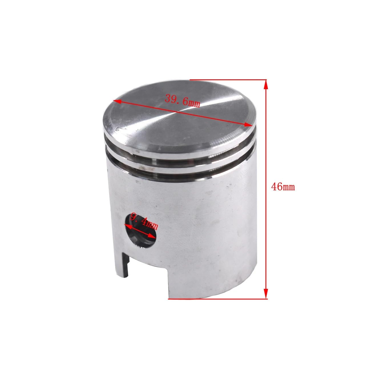 Kit cilindro pistone per motocicletta a 2 tempi normale 49cc 50cc