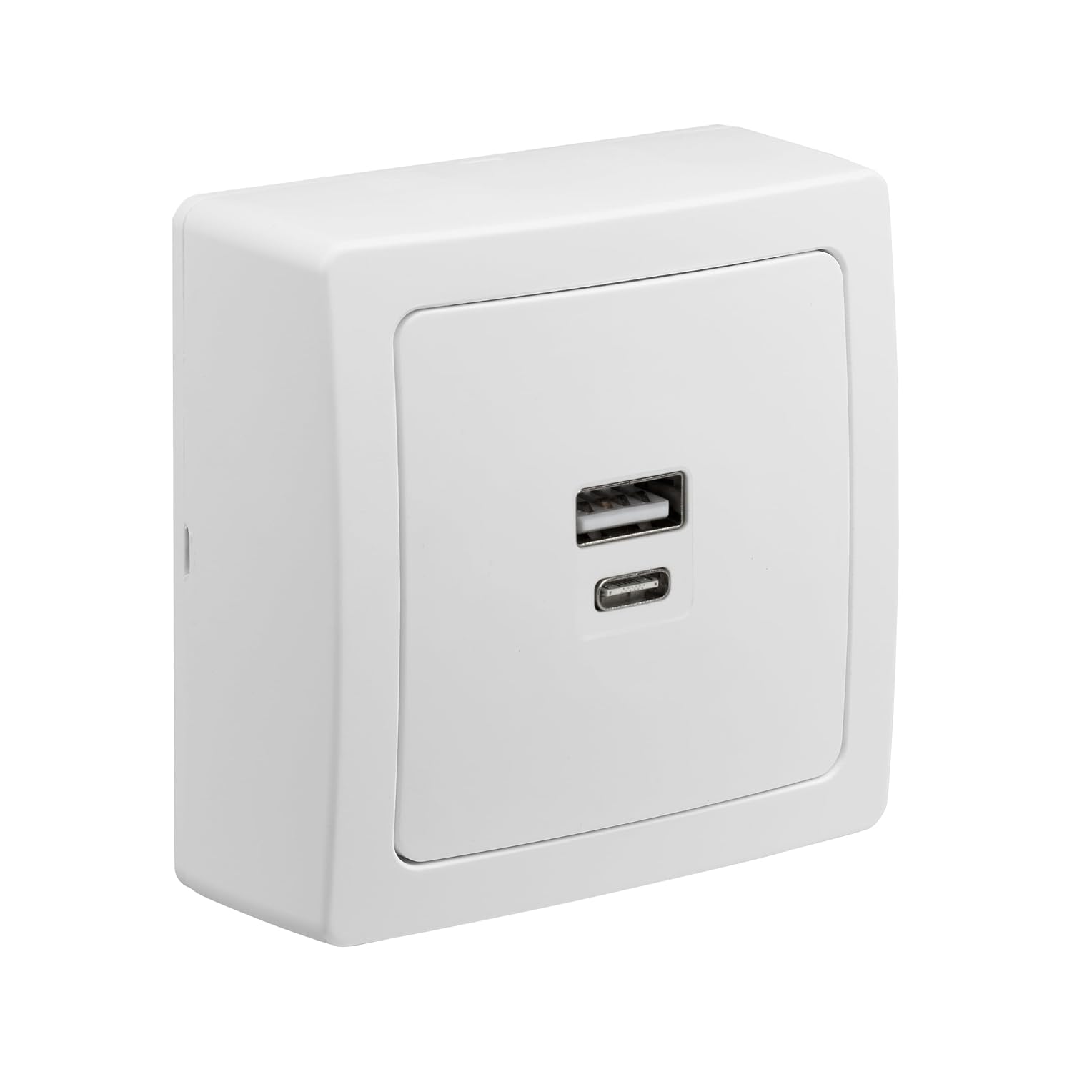 PRISE USB DOUBLE A+C 3.1A SAILLIE WHITE