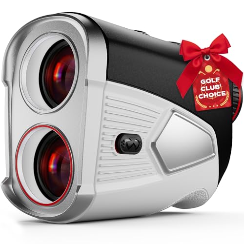 Upgraded 0.5 Second Easily Lock on a Pin Golf Rangefinder with Slope 2X HD...