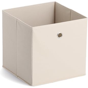 Zeller 14130 Storage Box Non-Woven L 28 x W 28 x H 28 cm 28 x 28 x 28 cm