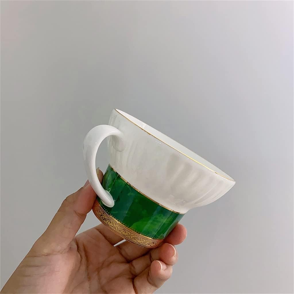 Embossed Loose Tea Cup Holder Coffee Set