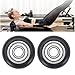 POENVFPO Fitness Equipment Roller Wheel, 4PCS Fitness Machine Rollers Exercise Pulley Wheels for Treadmill Rower and Gym Machine