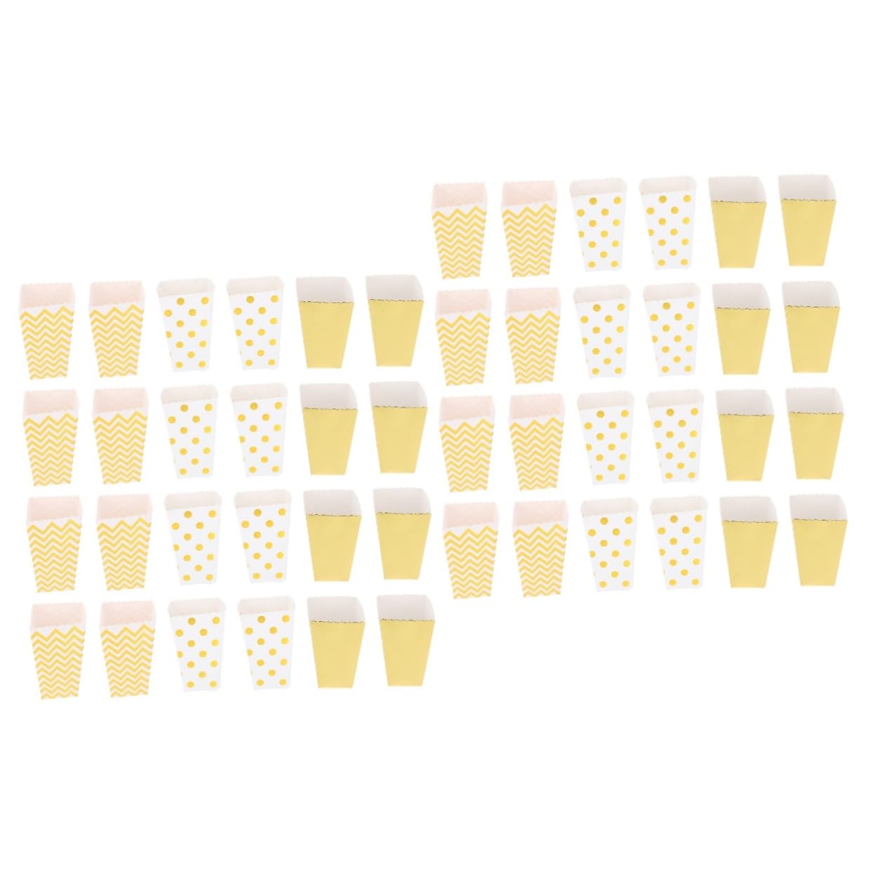 Abaodam72 Pcs Popcorn Box Popcorn Containers Popcorn Baking Cup Snacks Candy Cookie Containers Wedding Popcorn Bags Baking Biscuit Packing Case Poppin Popcorn Paper Vintage Lunch Box