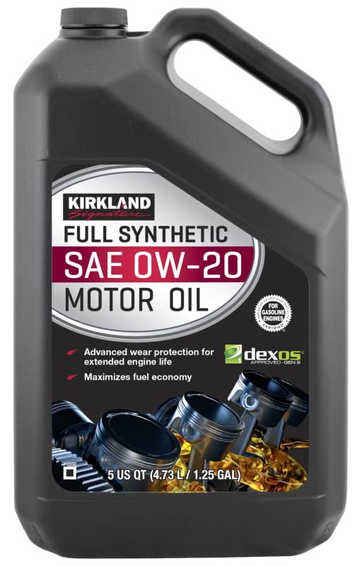 Kirkland Signature 0W-20 Full Synthetic Motor Oil 5-quart | Pack