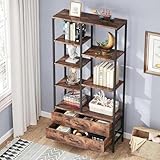 Tribesigns Bookshelf Bookcase,...