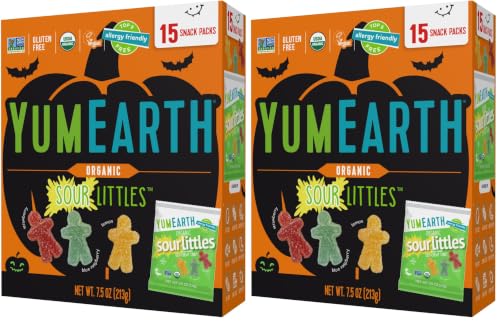 Image of Yumearth Organic Sour Littles 15 Count, 7.5 Ounce (Pack of 2)