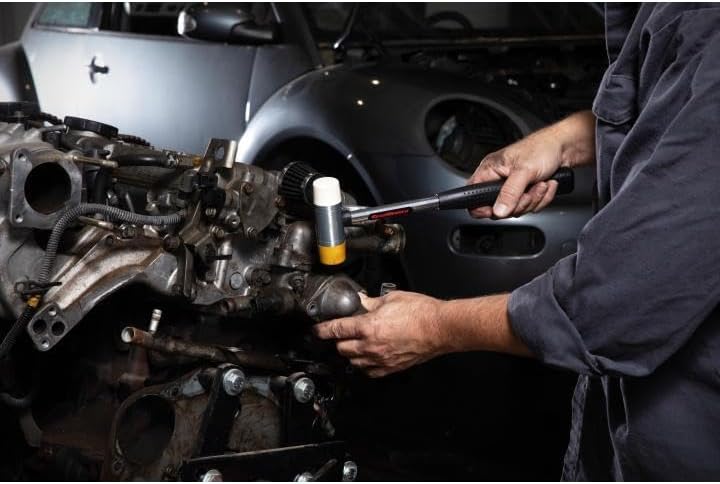 Miniatura 4 de GEARWRENCH Martillo de cara suave con mango negro de agarre cómodo, 12 oz. - 82260