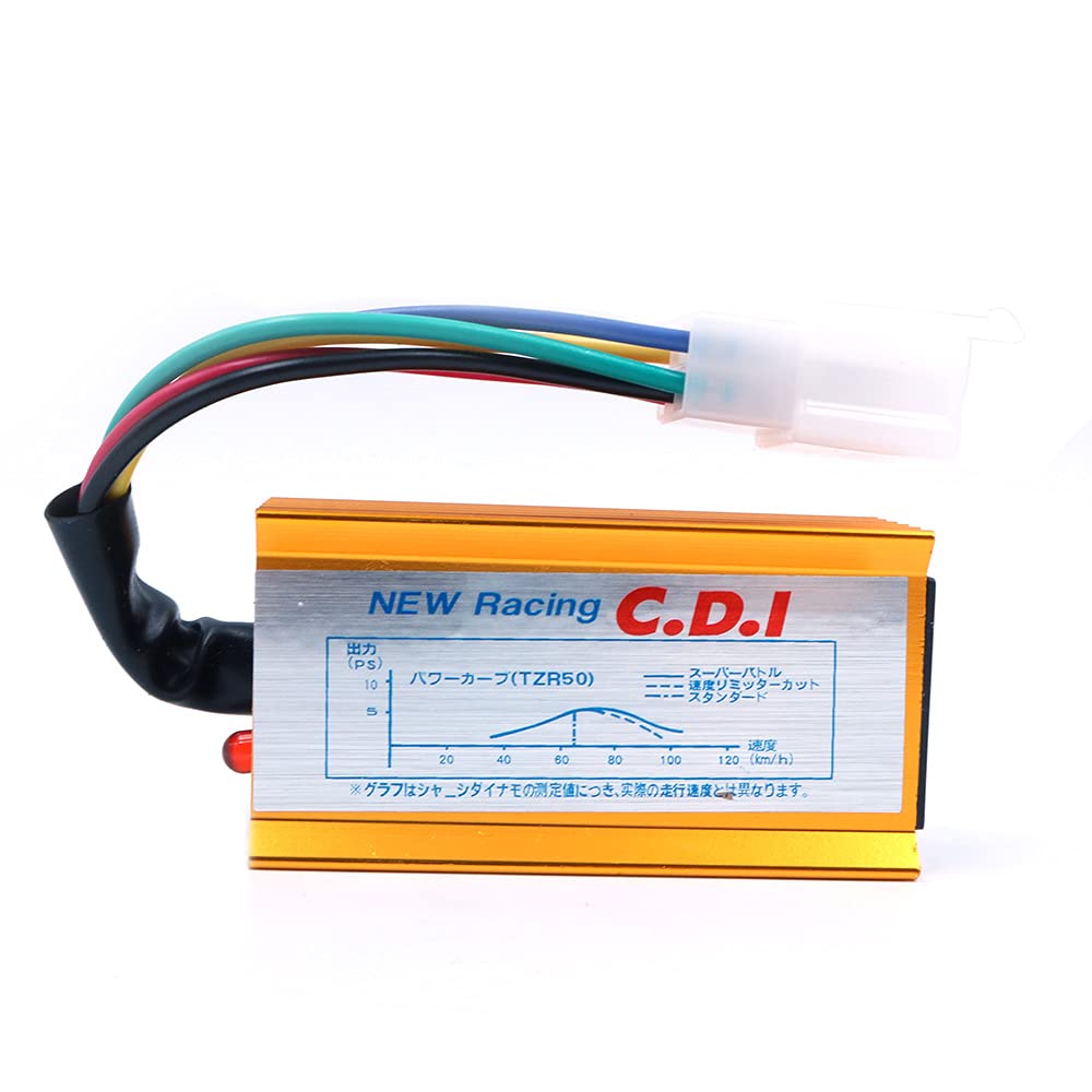 5 Pins AC Racing Ignition CDI Plug Square 12V Box GY6 New For 50cc 70cc 90cc 110cc 125cc 4-stroke Motorcycle Pit Dirt Bike