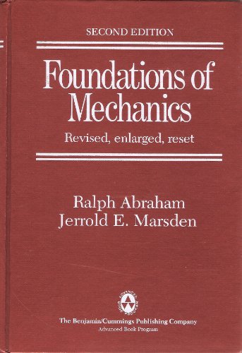 Foundations of Mechanics: 2nd Edition 080530102X Book Cover