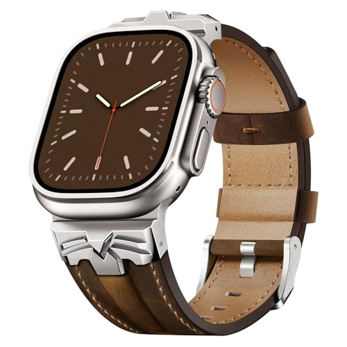 DABAOZA Top-Grain Leather Apple Watch Band