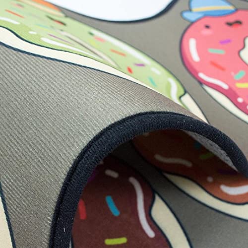 Image of HomeCloud Rubber 6mm Fruit Printed Thick Anti Slip, Washable, Big Size, Printed, Designer Folding Kitchen Mat for Floor Home Bedroom -, Standard Size (40 x 120 cm 40 x 60 cm)