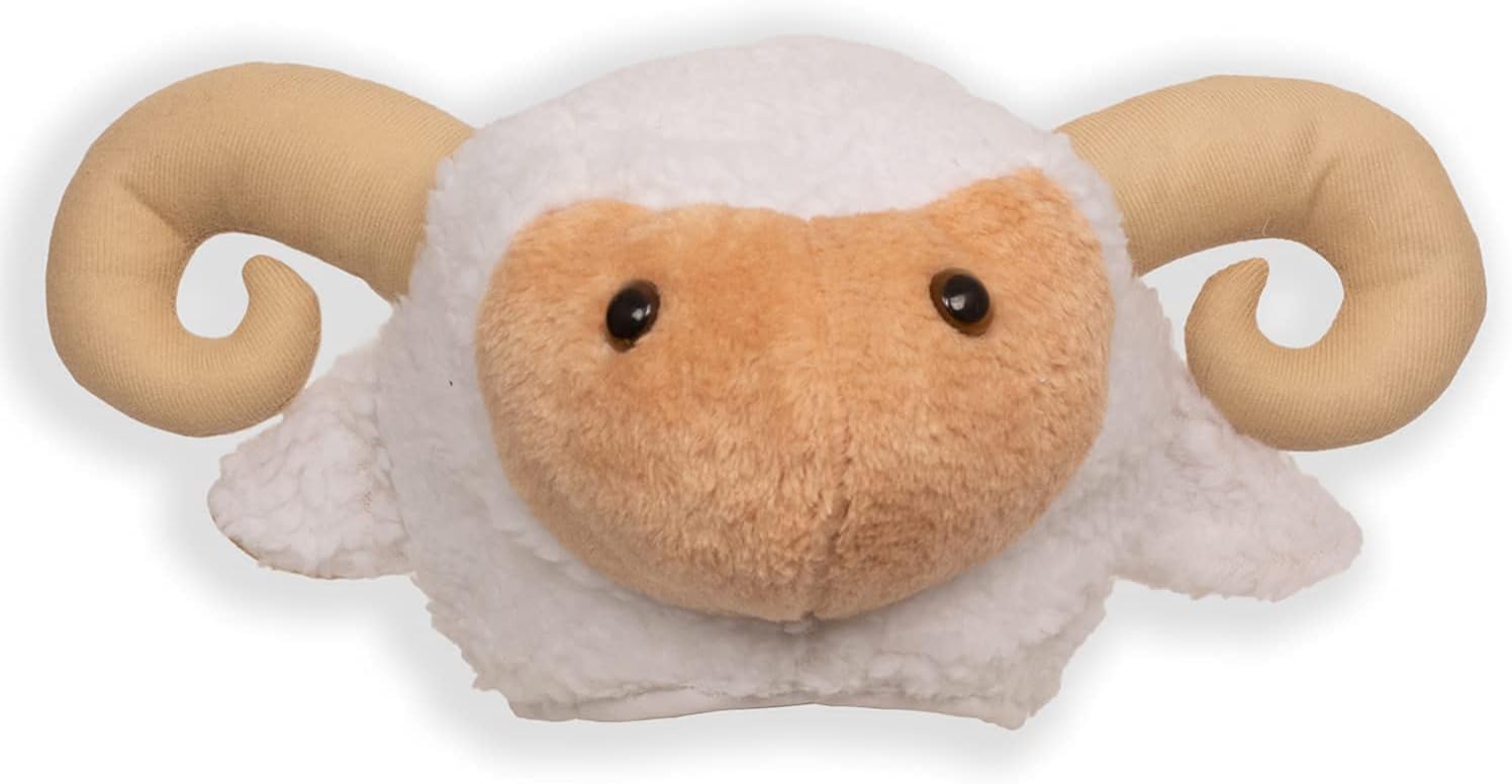 Tigerdoe Farm Animal Hats Set - Animal Costume Hat - Farm Dress Up - Plush Rooster, Horse, Sheep - 3 Pc Set - Image 4