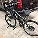 FCOUMY Fahrradständer Boden, freistehend, aufrecht, platzsparend, geeignet für Mountainbike, Rennrad, für Fahrrad mit Raddurchmesser max. 73,5 cm