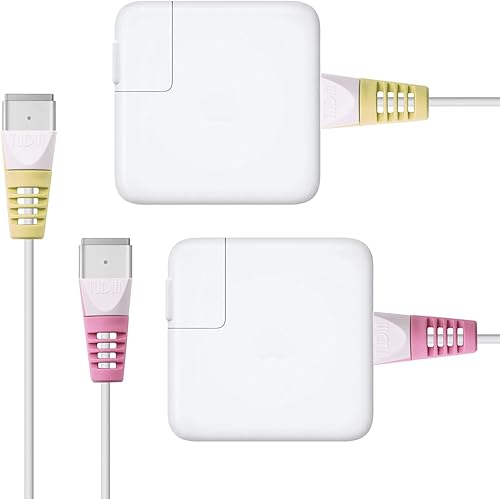 Vista 13 de TUDIA KLIP - Protector de cable de carga, organizador de protección para cable compatible con MacBook (gris)