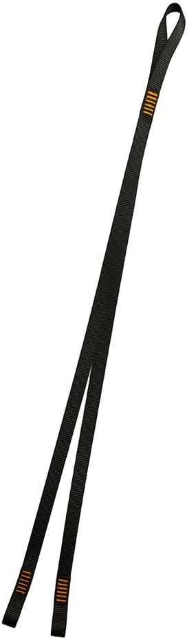 Fusion Climb Y Legged Lanyard with Loops Adjustable, Black