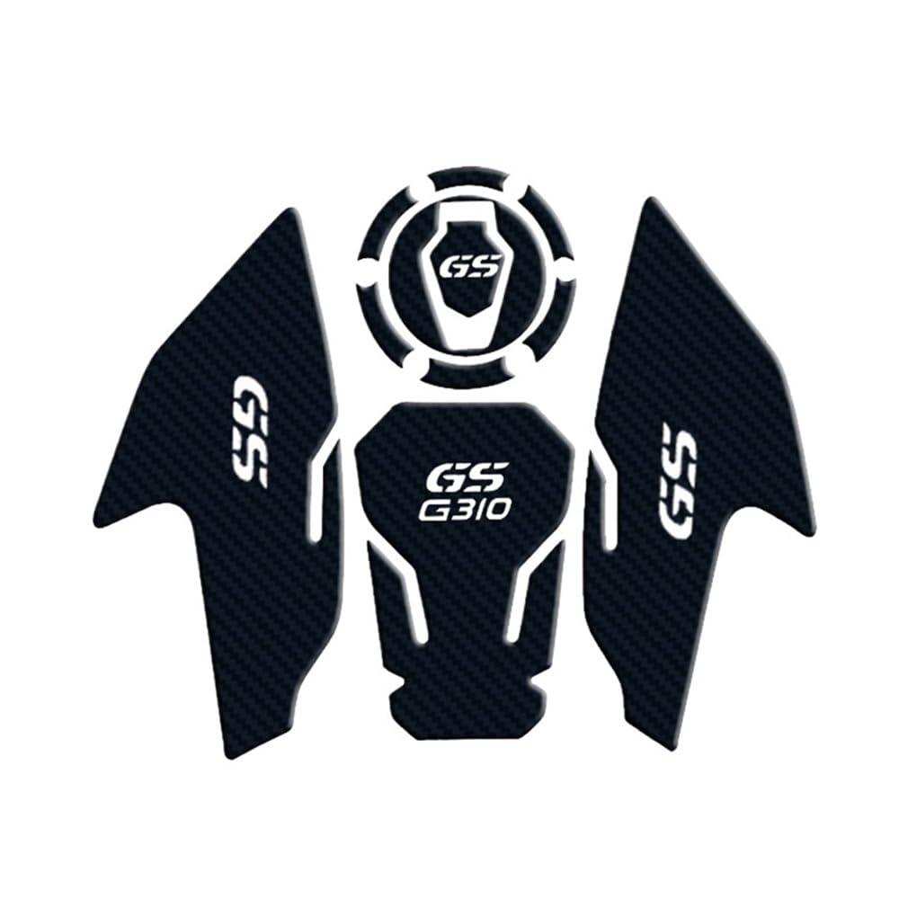 Fuel Tank Protector for G310Gs Motorbike Sticker Tank Pad Protector Carbon Fiber Decals Motorcycle