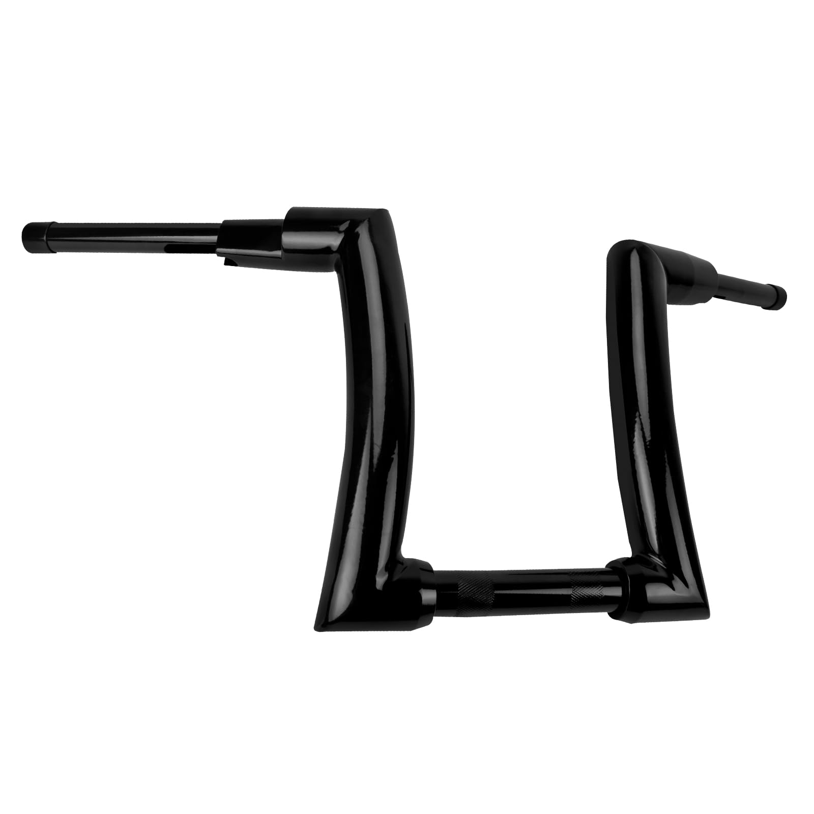 Ape Hanger Handlebar 2 inch Z Handle Bar 12 inch Rise Fit for Harley Sportster 883 1200 XL Softail FLST FXST Dyna Road King Road Glide Street Glide Electra Glide Black