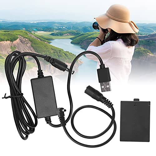 Adaptador LP-E10 batería simulada USB cable de alimentación continua cámara 1100D 1200D 7