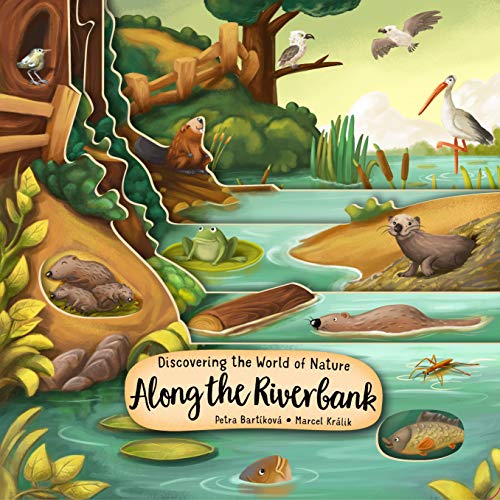 Image of Discovering the World of Nature Along the Riverbank (Happy Fox Books) Board Book for Kids Ages 3-6 to Learn About Animals Living In, Near, or Under Water, plus Fun and Educational Facts (Peek Inside)