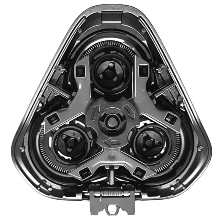 Cabezal de repuesto de cuchilla de afeitar S3000 compatible con Philips Series 3000 Scherkopf S3101 S3102 S3103 S3201 S3202 S3203 (negro)