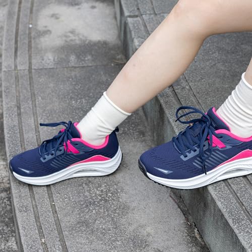 Image of Autper Plantar Fasciitis Shoes Women Walking Arch Support Tennis Casual Athletic Nurse Orthotic Sneakers for Foot Pain Relief
