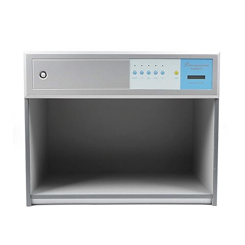 Industrial 4 Color Fuentes De Luz Gabinete De Evaluación De Color,Caja De Luz De Inspección De Tela A Juego De La Caja De Teñido De Impresión Textil