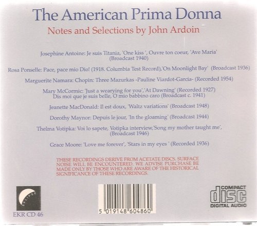Miniatura 2 de Thomas Romberg Et Al- Songs  Arias Performed By The American Prima Donna Josephine Antoi
