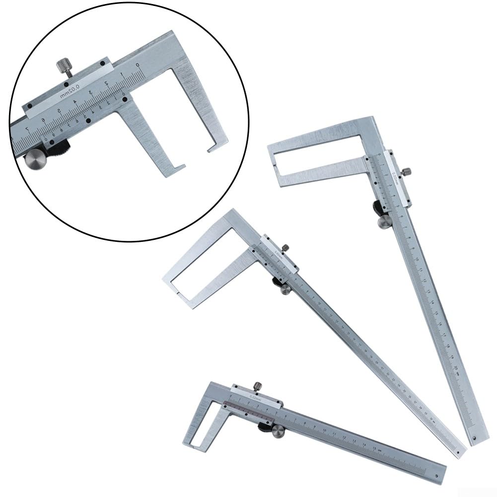 Calibro a corsoio da 0,02 mm, alto 0-150-200-300 mm, strumento di misurazione per ingegneria meccanica (0-150 mm)