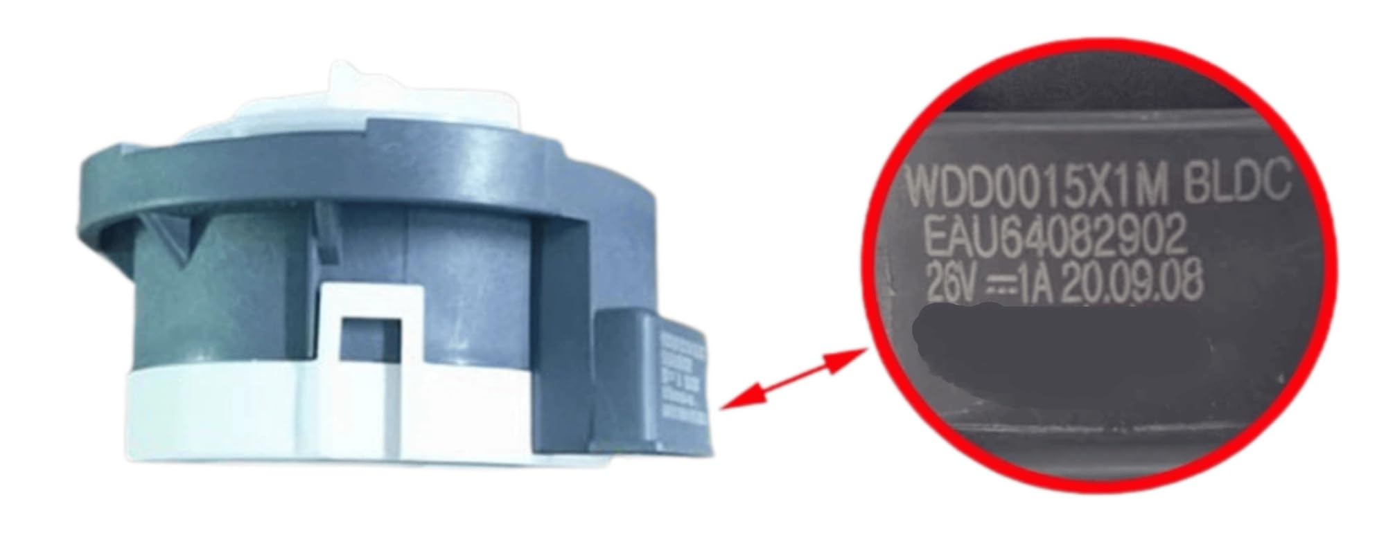 lavatrice Laugenpumpe Motore Per LG Pompa Di Scarico Lavatrice Per WDD0015X1M BLDC EAU64082902 26V