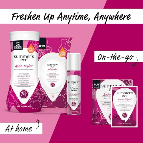 image for Summer's Eve Summer's Eve Amber Nights Daily Feminine Spray with 