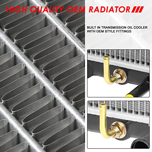 Image of Auto Dynasty 2453 Radiator for 2001-2007 Toyota Highlander 2.4L