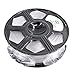 YOYI YOYI 3D Printer Filament,PETG Filament 1.75mm 2.2lbs(1kg) Spool, Dimensional Accuracy +/- 0.03 mm,100% New Raw Material（Transparent）