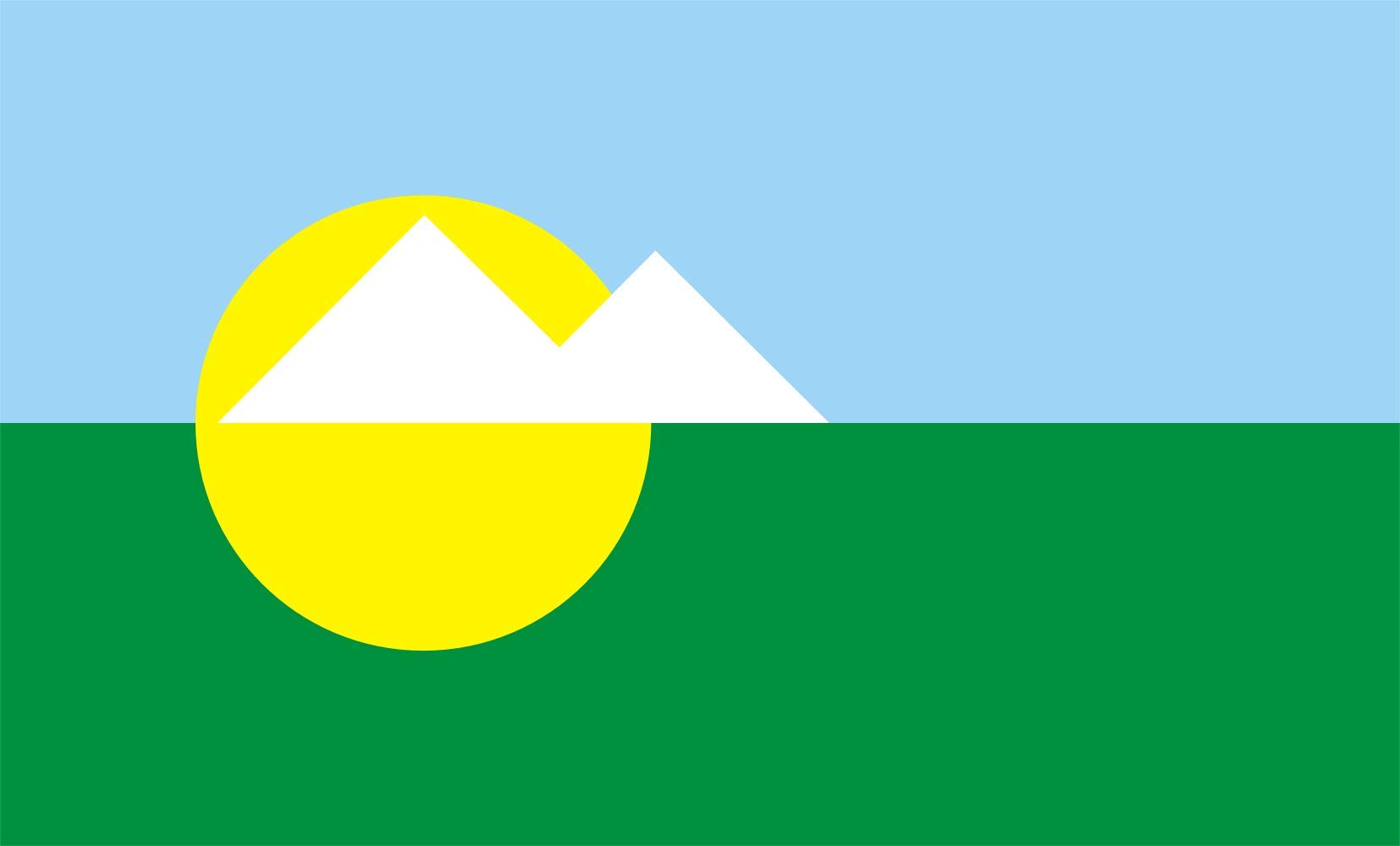 Drapeau XL Montes Claros Minas Gerais Brésil en maille haute résistance