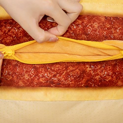 Coussin hamburger rembourré pour soulager le dos sur le canapé - 8