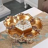 Produktgröße: 32 * 32 * 18CM, Zwischenplattengröße: 11 * 11 * 5.5CM, andere Plattengröße: 10 * 8 * 5.5CM